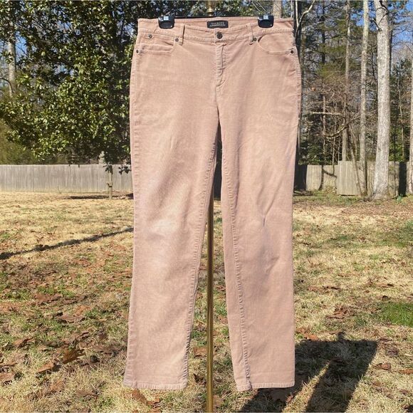 Talbots Flawless Five Pocket Tan Corduroy Pants - Picture 2 of 8